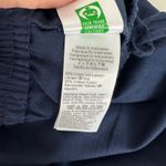 J.Crew NEW Linen Blend Slim Wide Leg Drawstring Pant Pockets Relaxed Navy US 6 Photo 11