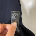 Topshop  navy cut out belted sleeve blouse top Photo 3