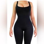 YAHAIRA BODY SHAPERS JUMPSUIT TRIPLE TUMMY LAYER size M NWT Black Size M Photo 1