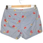 Old Navy Pinstripe Floral Twill Everyday Shorts Blue 4 Photo 2