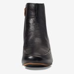 Gentle Souls Kenneth Cole Ella Apron Bootie Black Leather Ankle Boots 9.5 Shoes Photo 1