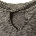 Apana Long Sleeve Strappy Back Top Gray M Photo 7