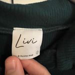 Livi Cute Dark Green Long Sleeve Button Shirt Collared Cute Photo 1