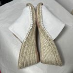 Patricia Green NWOT Shen Espadrille Mules White Linen sz 7 Photo 9