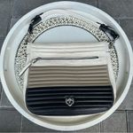 Rudsak “Damar” white/taupe/black leather shoulder bag. Photo 2