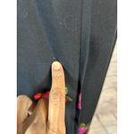 Jane Ashley NWT  Black Tropical Hibiscus Dress Medium Photo 3