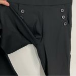 Betabrand  Six Button Boot Cut Dress Pant Yoga Pants Size Small Long Black Photo 6
