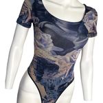 Cosabella Feminine, intimate romantic Bodysuit blue rose - Size Large (Fits M) Photo 2