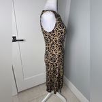 Diane Von Furstenberg Geometric Print Sleeveless Midi Dress/Size 6 Photo 3