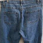 COS  Embroidered Black Lace & Embellished Blue Jeans Size 14 Photo 4