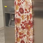 Reformation ππ Lian Silk Dress ~ Vesta Print Large L NWT Photo 8