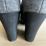 Juicy Couture  Jessi Grey Boots Women's size 9.5 Lace-up side zipper black bootie Photo 5