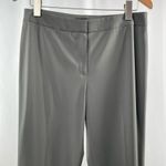 Lafayette 148 Italian Stretch Wool Meanswear‎ Pant in Grey Size 8 Gray Photo 2