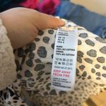 Nobody’s Child Bernie Leopard Print Puff Sleeve Blouse Tan Size 8 Photo 3