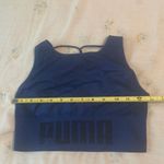 Puma  Women's Navy Sports Bra Photo 12