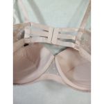 Smart & Sexy Pink Bra 38DD Lace Bow Floral Photo 4