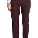 Mario Serrani Size 14 Jacquard Pattern Print Dress Pants Straight Leg Formal Photo 0