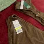 Wild Fable Olive Bianca Scrunch Square Neck Cropped Bikini Top Photo 7