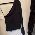 Theory asymmetrical ribbed sweater, M, Black Photo 4