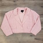 Eloquii NWT Cropped Tweed Blazer Photo 1