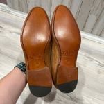 Taft The Monaco Loafer In Honey Floral Tooled Leather EU 39 Mens 6 Womens 8 Brown Photo 2