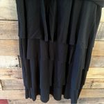 New York & Company Black Ruffle Tank Dress Size Medium‎ Photo 4