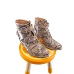 Coconuts by Matisse Snake Print Buckle / Zip Boots Wo Size 9 Photo 1