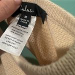 NWOT Lulus Instant Confidence Cream Cutout Tie Photo 4