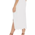 NWT VIX Firenze Imani midi skirt White Photo 4
