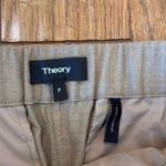 Theory stretchwool tan pull on pant size small petite Photo 4