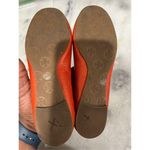 Tory Burch Minnie Travel Ballet Flats Red Pebbled Leather Women’s 6 Photo 8