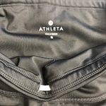 Athleta Precision 7/8 Ankle Tight Legging Black White Mesh Photo 3