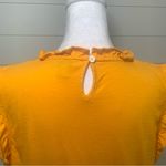 J.Crew  Women's Top -‎ Sleeve
Flutter Mustard Yellow Size M Photo 4