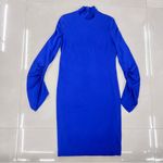 Akris  Cashmere Blend Royal blue dress Photo 3