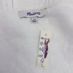Madewell Embroidered Tank Mini Dress in Linen Size 14 NWT Photo 6