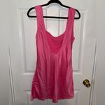 ASOS NWOT Vibrant Pink Satin Fabric Photo 4