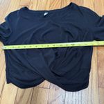 Free People Free‎ People Movement Undertow Long Sleeve Crossover Twist Front T-shirt Small Photo 7