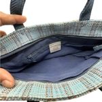 Liz Claiborne  women’s woven tote/shoulder bag - blue Photo 5