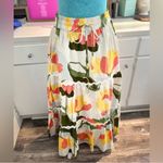 CeCe Floral Tiered Maxi Skirt | Size S (Fits M) | Boho Summer Resort Wear Photo 3
