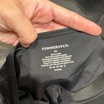 Summersalt Nordstrom Black Mesh Free Style One Piece Swimsuit SZ 14 Open Back Photo 12