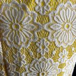 Nanette Lepore Women's Yellow Floral Lace Bella Donna Dress Size 12 Photo 7