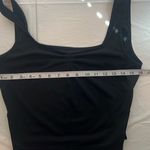 SheIn   NWOT Black Ruched Fitted Tank Top Photo 5