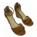 Circus by Sam Edelman Espadrille Sandals Brown Criss-Cross Ankle Size 8.5 Photo 6