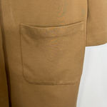 Old Navy Cacoon One Button Tan Coat Jacket Size M Photo 2