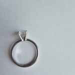 Vanderbilt Jewel (cubic zirconia) solitaire ring by Uncas, signed Silver Photo 3