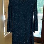 Loft Black sweater dress with cut out detail at neckline/ shoulder Sz Small NWT Photo 0