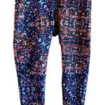 Oiselle  Women’s Sz Small Spandos Leggings in Disco Print Cropped Photo 0