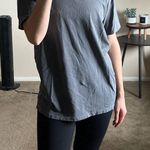 Talentless Oversized Gray Tee Photo 0