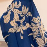 Alexis  Blue and White Floral Mini Dress Photo 4