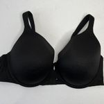 Cacique  Size 40DD Bra Lightly Lined Full Coverage Balconette Black Underwire Photo 1